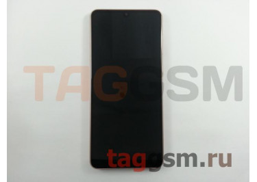 Дисплей для Samsung  SM-A336 Galaxy A33 5G (2022) + тачскрин + рамка (персиковый), ОРИГ100%