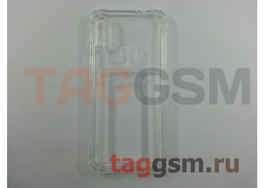Задняя накладка для Xiaomi Redmi Note 7 / Note 7 Pro / Note 7S (силикон, с защитой камеры, с визитницей, прозрачная (Full TPU Case)) Armor series