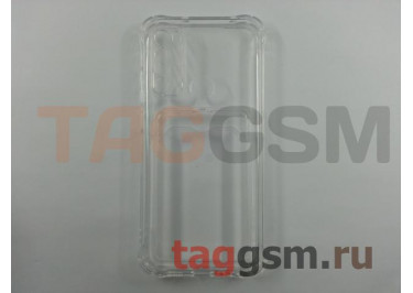Задняя накладка для Xiaomi Redmi Note 8 (силикон, с защитой камеры, с визитницей, прозрачная (Full TPU Case)) Armor series