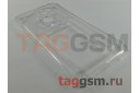 Задняя накладка для Xiaomi Redmi Note 9 (силикон, с защитой камеры, с визитницей, прозрачная (Full TPU Case)) Armor series