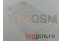 Задняя накладка для Huawei Honor X8 (силикон, с защитой камеры, с визитницей, прозрачная (Full TPU Case)) Armor series