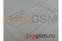 Задняя накладка для iPhone 13 (силикон, с защитой камеры, с визитницей, прозрачная (Full TPU Case)) Armor series