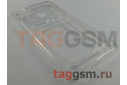 Задняя накладка для Xiaomi Redmi 9C / Redmi 10A (силикон, с защитой камеры, с визитницей, прозрачная (Full TPU Case)) Armor series