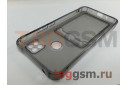 Задняя накладка для Xiaomi Redmi 9C / Redmi 10A (силикон, с защитой камеры, с визитницей, прозрачно-черная (Full TPU Case)) Armor series