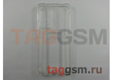 Задняя накладка для Xiaomi 12T 5G (силикон, с защитой камеры, с визитницей, прозрачная (Full TPU Case)) Armor series