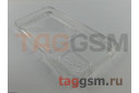 Задняя накладка для Xiaomi Redmi Note 10 / 10S 4G (силикон, с защитой камеры, с визитницей, прозрачная (Full TPU Case)) Armor series
