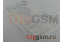 Задняя накладка для iPhone 11 Pro Max (силикон, с защитой камеры, с визитницей, прозрачная (Full TPU Case)) Armor series