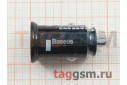 Автомобильное зарядное устройство (Circular Plastic 2USB, QC3.0, 30W) (CCALL-YD01) черный, Baseus
