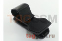 Автомобильный держатель (Mouth Car Mount, пластик, двойной зажим) (SUDZ-01) черный, Baseus