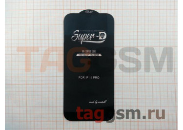 Пленка / стекло на дисплей для iPhone 14 Pro (Gorilla Glass) SUPER-D 5D (черный) Mietubl