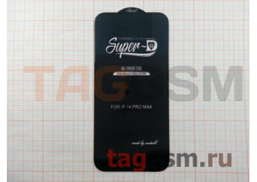 Пленка / стекло на дисплей для iPhone 14 Pro Max (Gorilla Glass) SUPER-D 5D (черный) Mietubl
