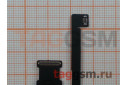 Шлейф для iPhone 12 Pro Max + разъем зарядки  + микрофон (графит)