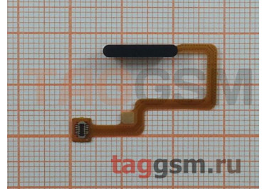 Шлейф для Xiaomi Poco F4 + кнопка включения + сканер отпечатка пальца (черный), ориг