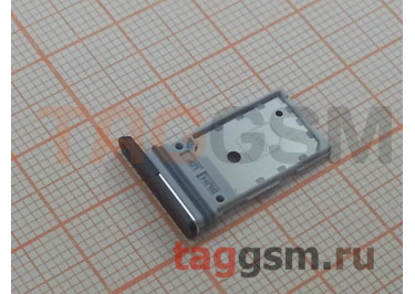 Держатель сим для Samsung S908 Galaxy S22 Ultra 5G (черный)