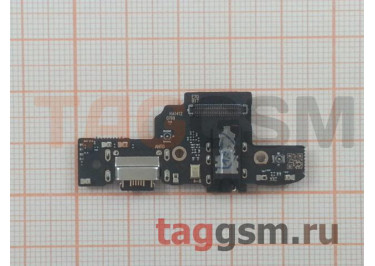 Шлейф для Xiaomi Poco M4 Pro 5G / Redmi Note 11 5G (China) + разъем зарядки + разъем гарнитуры + микрофон, ориг