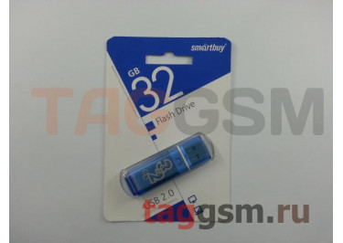 Флеш-накопитель 32Gb Smartbuy Glossy series Blue