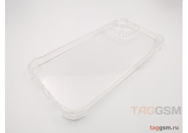 Задняя накладка для iPhone 13 Pro Max (силикон, с защитой камеры, прозрачная (Full TPU Case)) Armor series