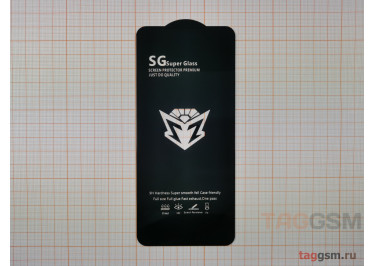 Пленка / стекло на дисплей для XIAOMI Redmi Note 9s / Note 9 Pro / Note 9 Pro Max (Gorilla Glass) 9D (черный) SG, техпак