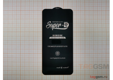 Пленка / стекло на дисплей для Samsung S906 / S916 Galaxy S22 Plus 5G / S23 Plus 5G (Gorilla Glass) SUPER-D 5D (черный) Mietubl