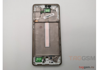 Рамка дисплея для Samsung A336 Galaxy A33 5G (2022) (серебро)