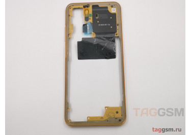 Средняя часть корпуса для Xiaomi Poco M5s (желтый)