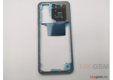 Средняя часть корпуса для Xiaomi Redmi Note 11S 4G (Global) (6.43") (голубой)