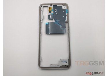 Средняя часть корпуса для Xiaomi Poco M5s (серебро)