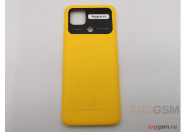 Задняя крышка для Xiaomi Poco C40 (желтый)