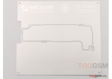 Трафарет межплатный Mechanic iTin-168 для iPhone 13Mini (Motherboard)