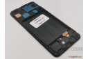 Дисплей для Samsung  SM-A505 Galaxy A50 (2019) + тачскрин + рамка (черный), OLED LCD