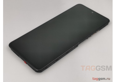 Дисплей для Xiaomi Redmi Note 11 Pro 4G / Note 11 Pro 5G + тачскрин + рамка (черный), Full ORIG