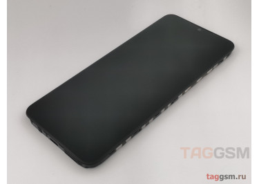 Дисплей для Xiaomi Poco C40 + тачскрин + рамка (черный), Full ORIG
