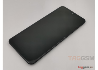 Дисплей для Samsung  SM-A205 Galaxy A20 (2019) + тачскрин + рамка (черный), OLED LCD