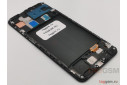 Дисплей для Samsung  SM-A305 Galaxy A30 (2019) + тачскрин + рамка (черный), OLED LCD