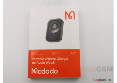 Беспроводное зарядное устройство Portable Wireless Charger for Apple Watch, (база, вход lightning) (черный) (CH-2061) Mcdodo