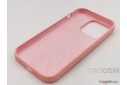 Задняя накладка для iPhone 14 Pro (силикон, розовая (Full Case))