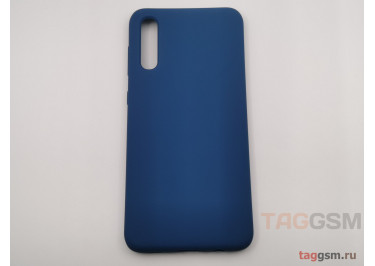 Задняя накладка для Samsung A30s / A50 / A50s / A507 / A505 / A307FN / Galaxy A30s / A50 / A50s (силикон, синий кобальт (Full Case)) ориг