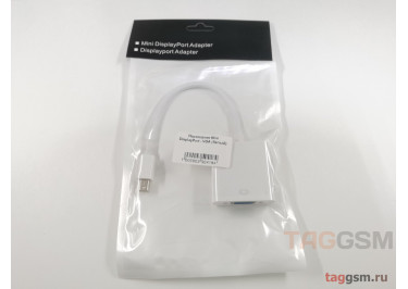Переходник Mini DisplayPort - VGA (белый)