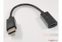 Кабель-переходник DisplayPort(m) - HDMI(f), (черный)