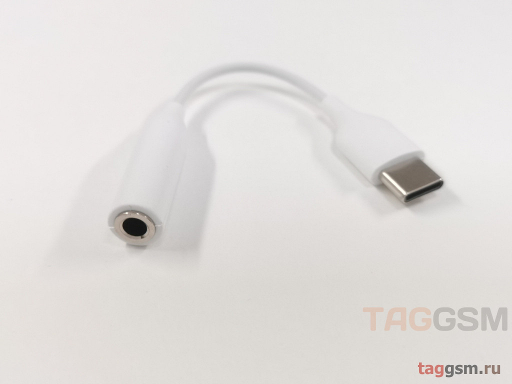 Переходник Type-C на 3.5mm Audio Jack (белый) Samsung