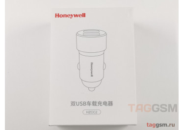 Автомобильное зарядное устройство Xiaomi Youpin Honeywell (USB-A+USB-A) (24W) (HZCC2) (gray)