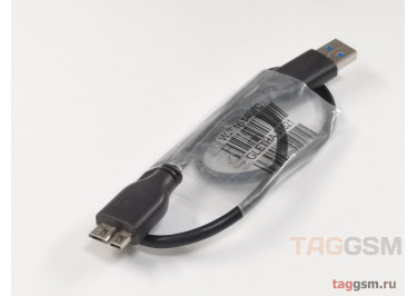 Кабель USB 3.0 - micro USB-B 3.0 0,5м (черный)