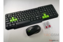 Комплект беспроводной (клавиатура + мышь) Smartbuy 230346AG Black / Green