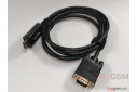 Кабель HDMI(m) - VGA(m) (черный) (1.8м) TELECOM TA670