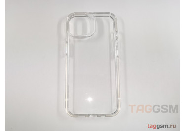 Задняя накладка для iPhone 14 (силикон, прозрачная (Crystal diamond)) HOCO