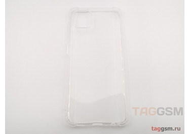 Задняя накладка для Samsung A12 / A125F Galaxy A12 (2021) (силикон, прозрачная (Armor series)), техпак
