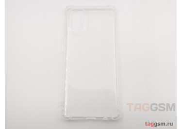 Задняя накладка для Samsung A51 / A515F Galaxy A51 (2019) (силикон, прозрачная (Armor series)), техпак