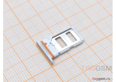 Держатель сим для Xiaomi Poco F4 / F4 GT (серебро)