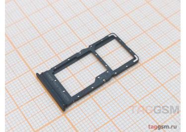 Держатель сим для Xiaomi Poco M4 Pro 5G (черный)
