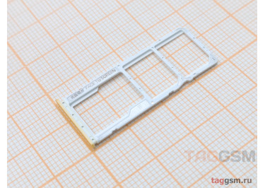 Держатель сим для Xiaomi Poco M5 (желтый)